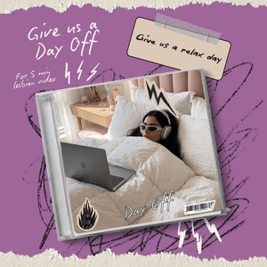 Buy Us A Day Off  Get A 5 Min Lesbian Video