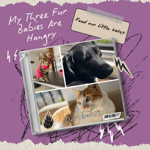 Buy food to our babys :3