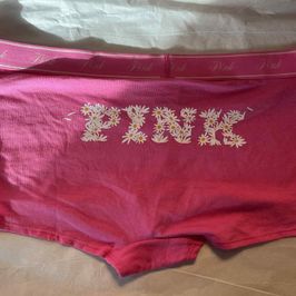 PINK Daisy Print Boy Shorts