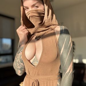 Worn party desert dress!