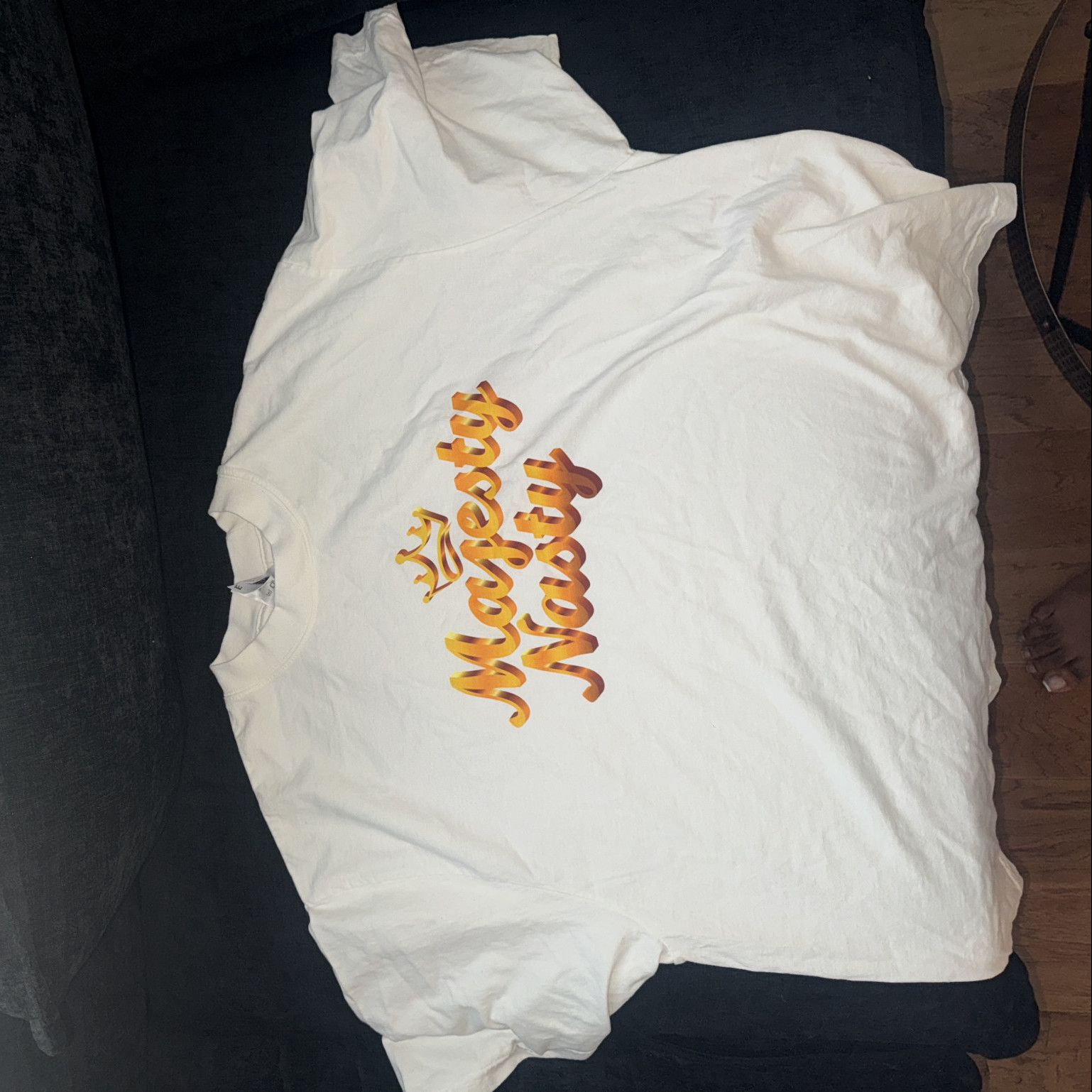 White Majesty Nasty shirt