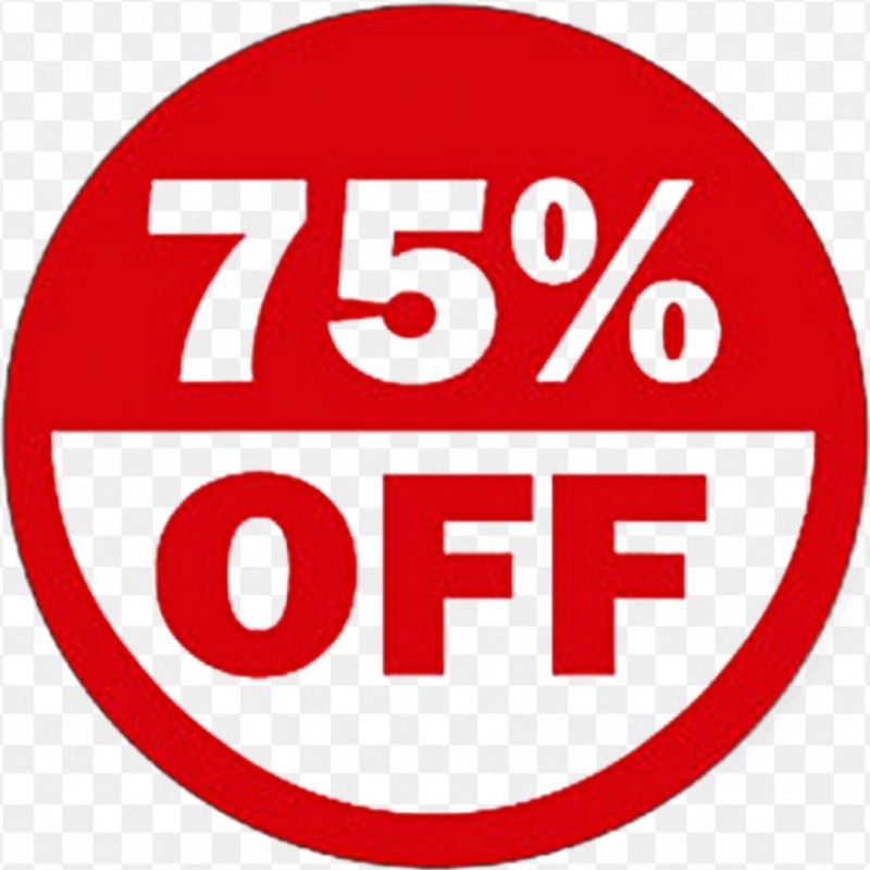 75 Percent off My Whole Manyvids 4 ever!