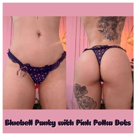 my super cute polka dot panties worn for u