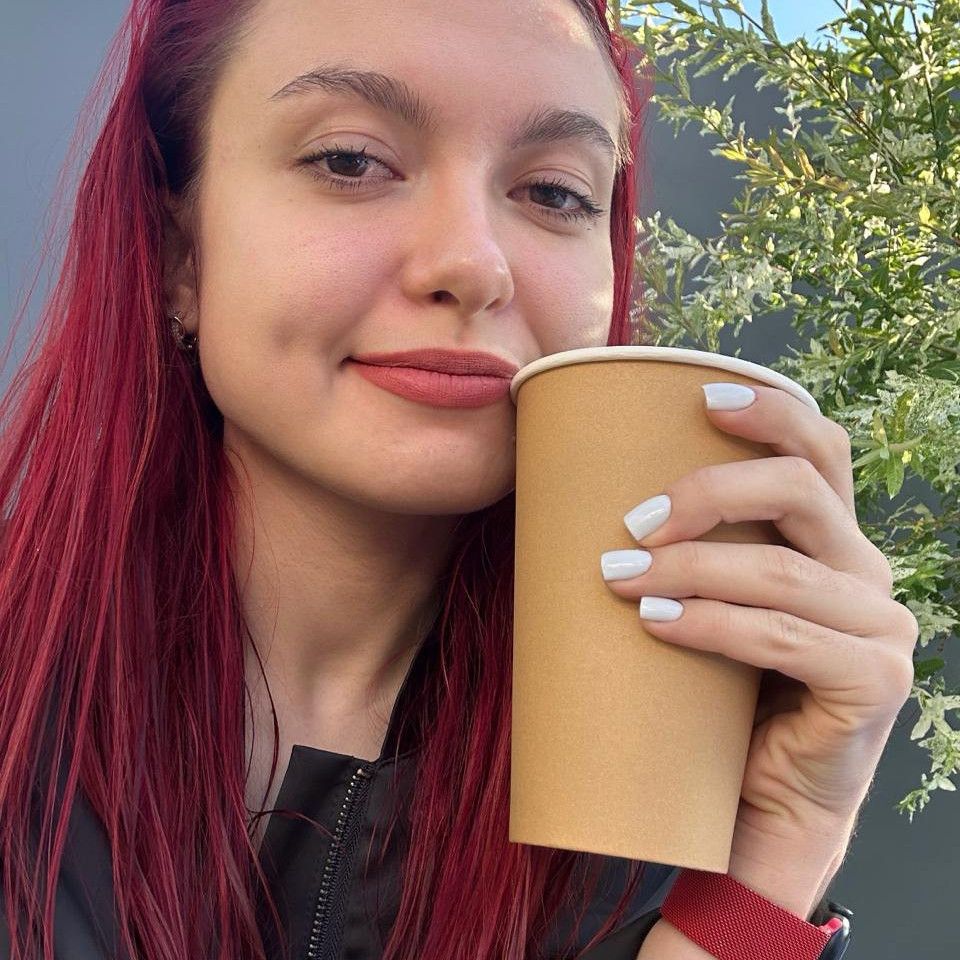 Treat me a cup of coffe