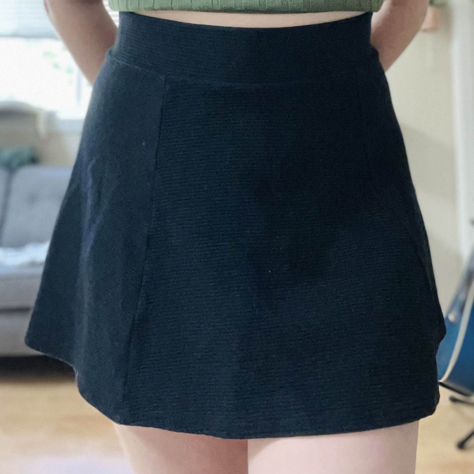 Black skirt