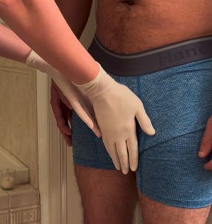 USED Latex Gloves