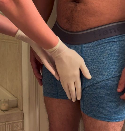 USED Latex Gloves