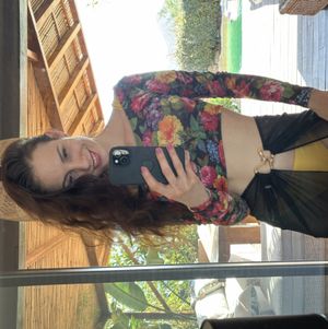 flower croptop