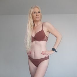 Brown Bra and Panties set