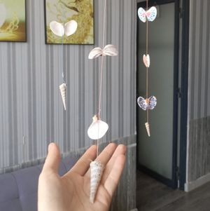 handmade shell pendant