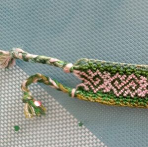 Handmade hippie bracelet