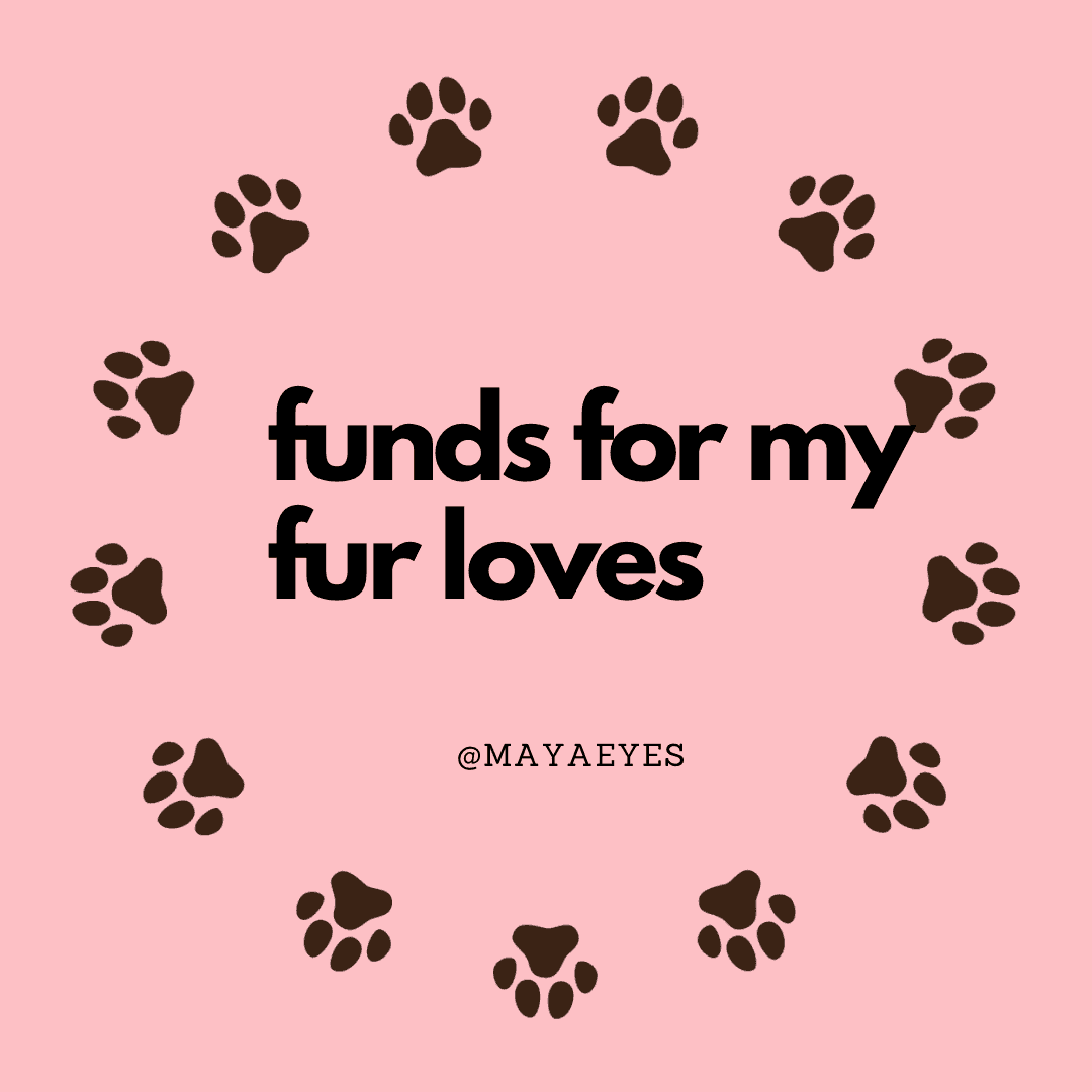 Funds for my animals