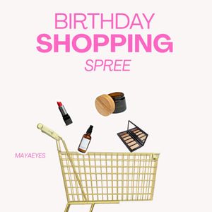 Birthday shopping spree