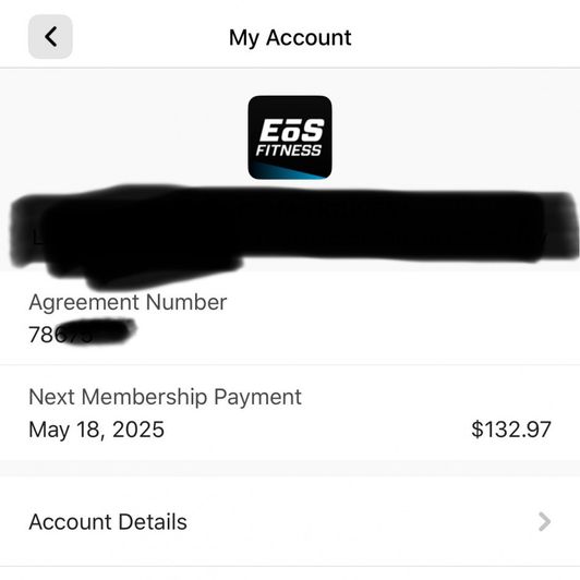 Pay for a month of gym membership