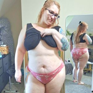 READY TO SHIP Pale Pink Floral Cotton Cheeky Panties