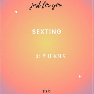 Sexting 20 mins