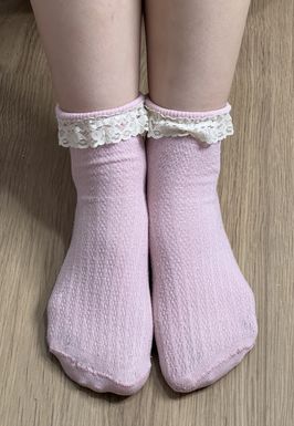 Princess pink socks