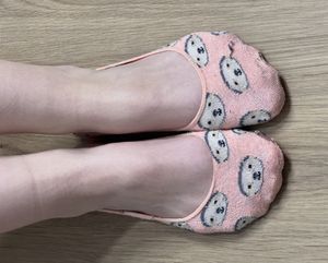 Pink pinkies with sloths