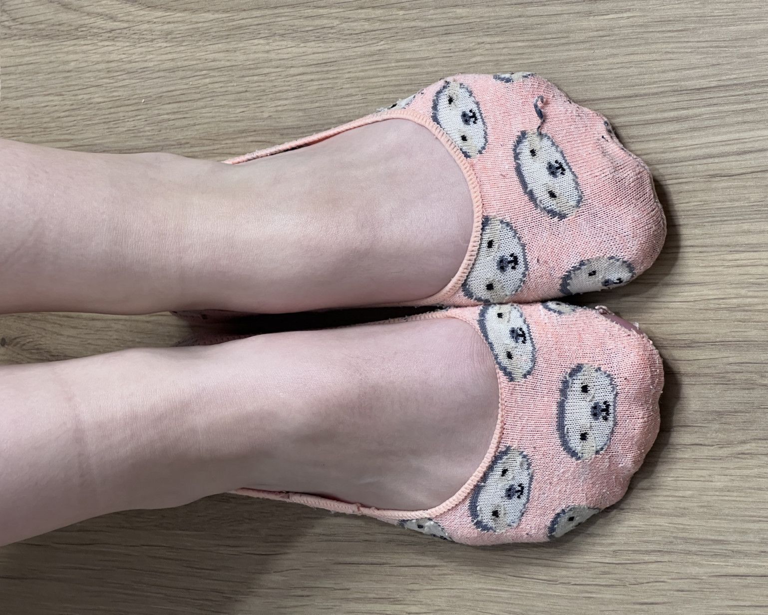 Pink pinkies with sloths