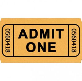 a cinema ticket