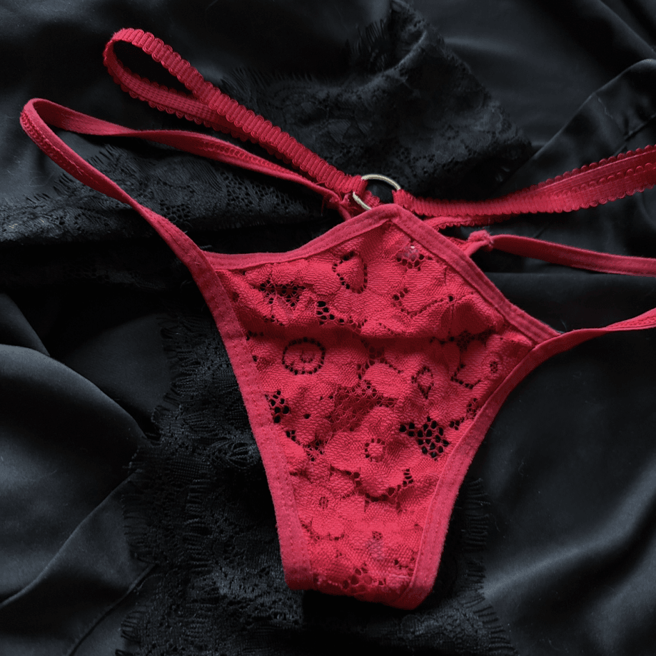Red panties
