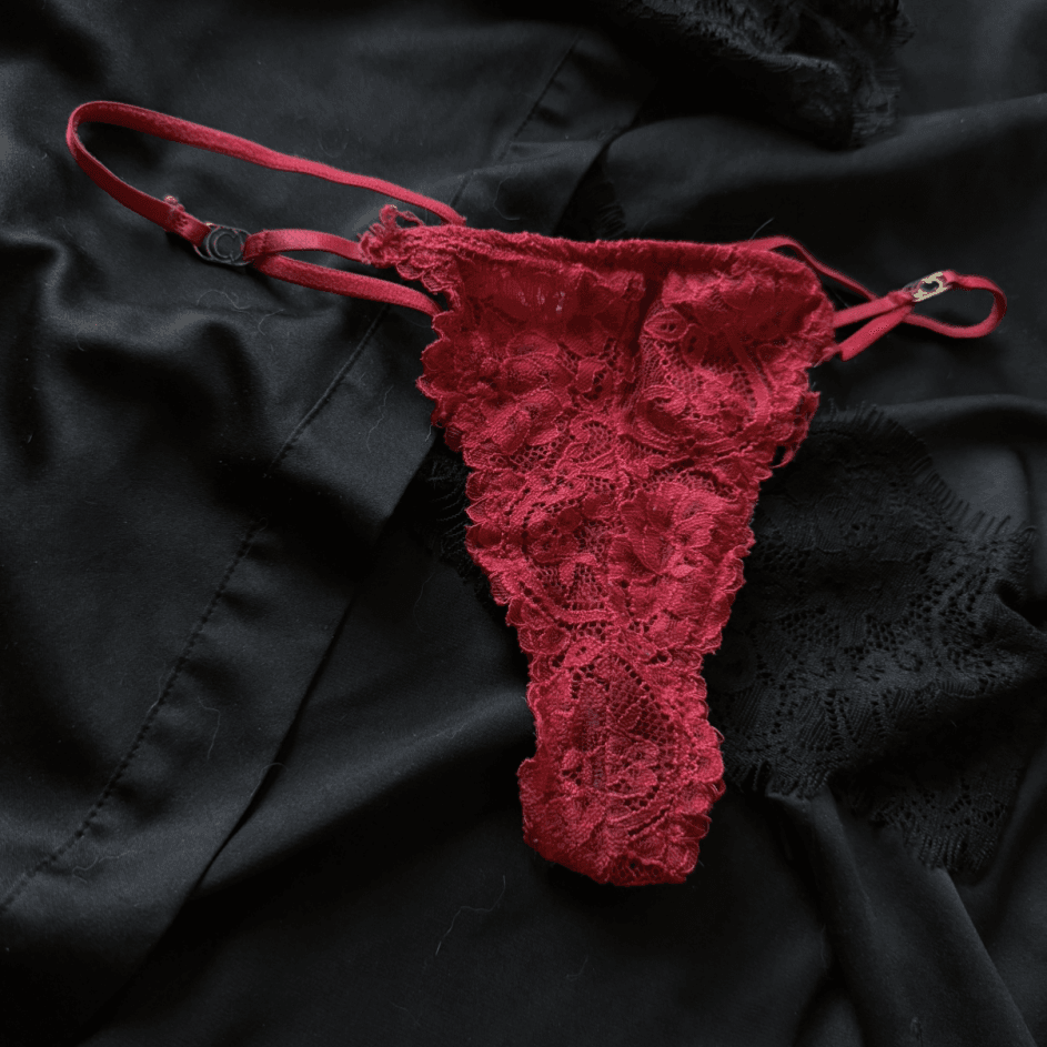 Red panties