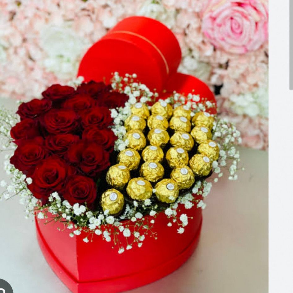 Buy me flowers and chocolates