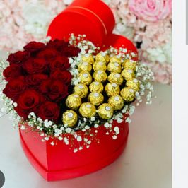 Spoil me with flowers and treats