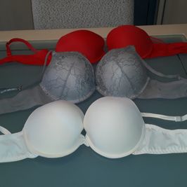 6 x Cumshot Bra 3 shots each cup
