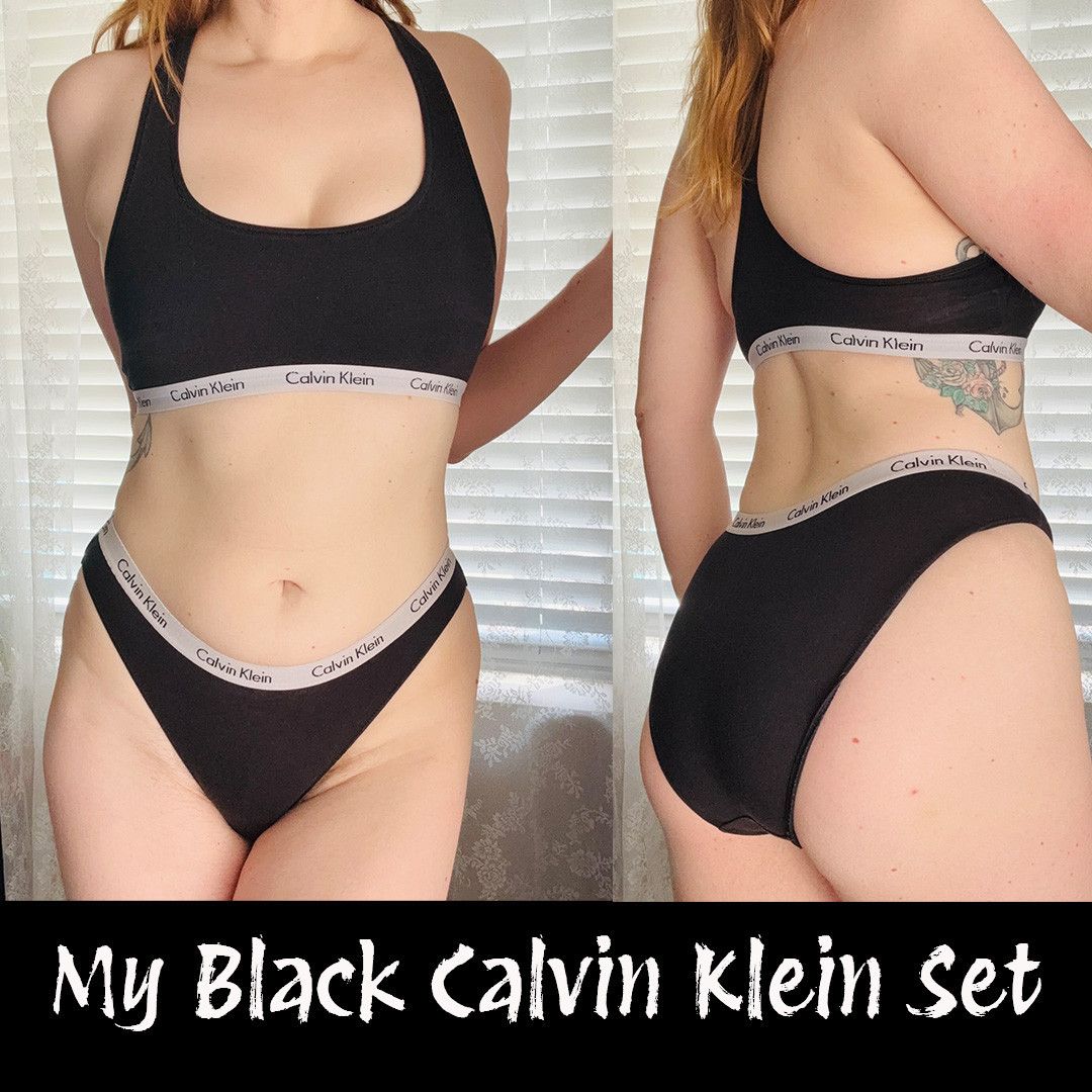 My Black Calvin Klein Set