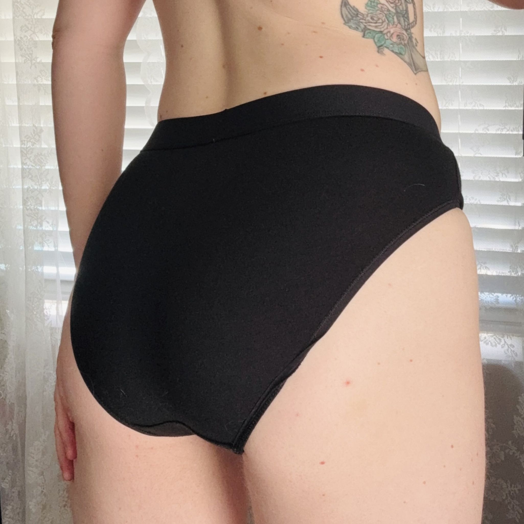 Black VS Full Back Panty
