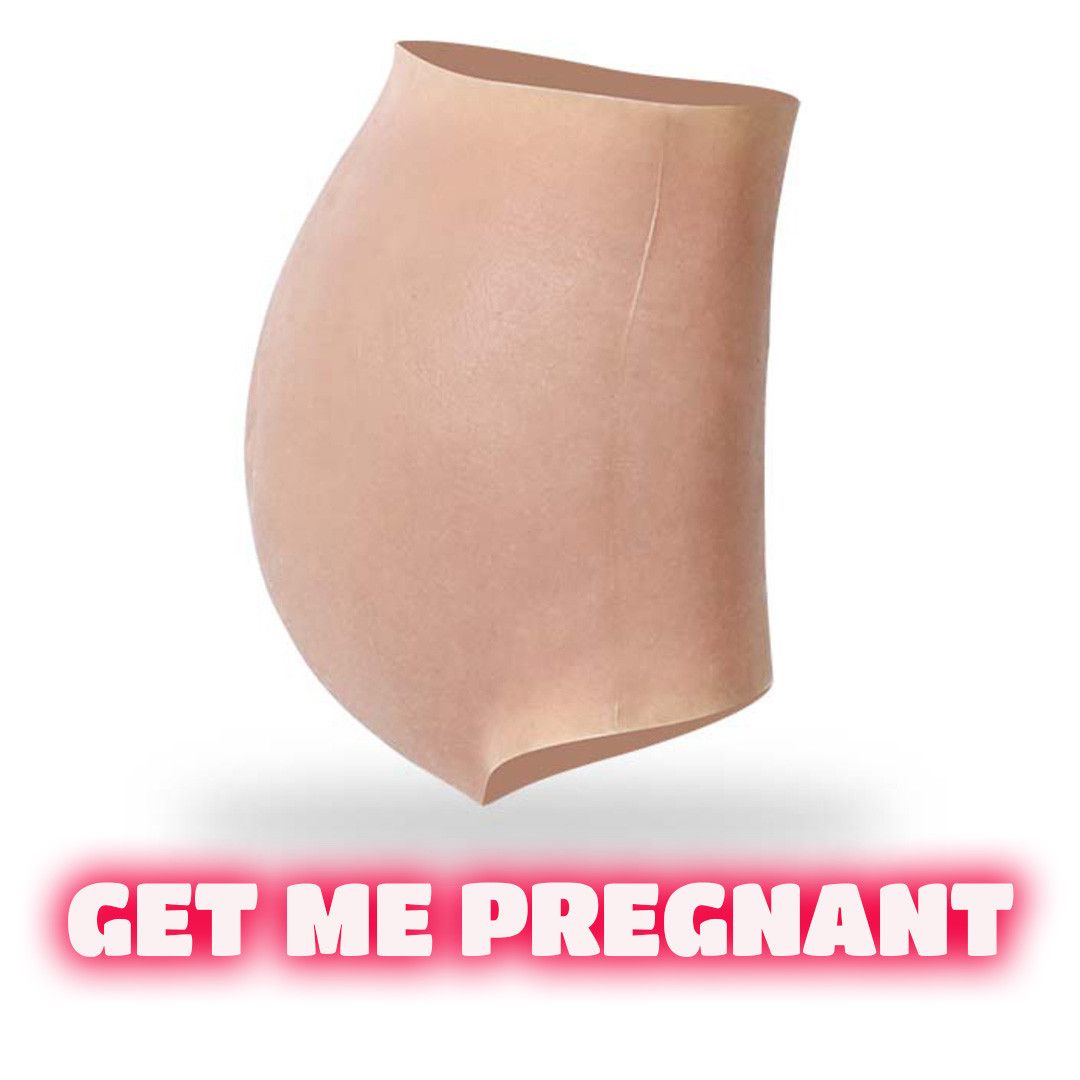 KNOCK ME UP! Sponsor Fake Pregnant Belly