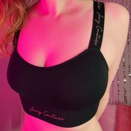 Black Juicy Couture Sports Bra