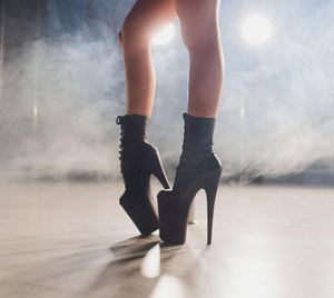 Pole dance boots