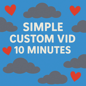 10 minute custom vids with f a hole on your liking