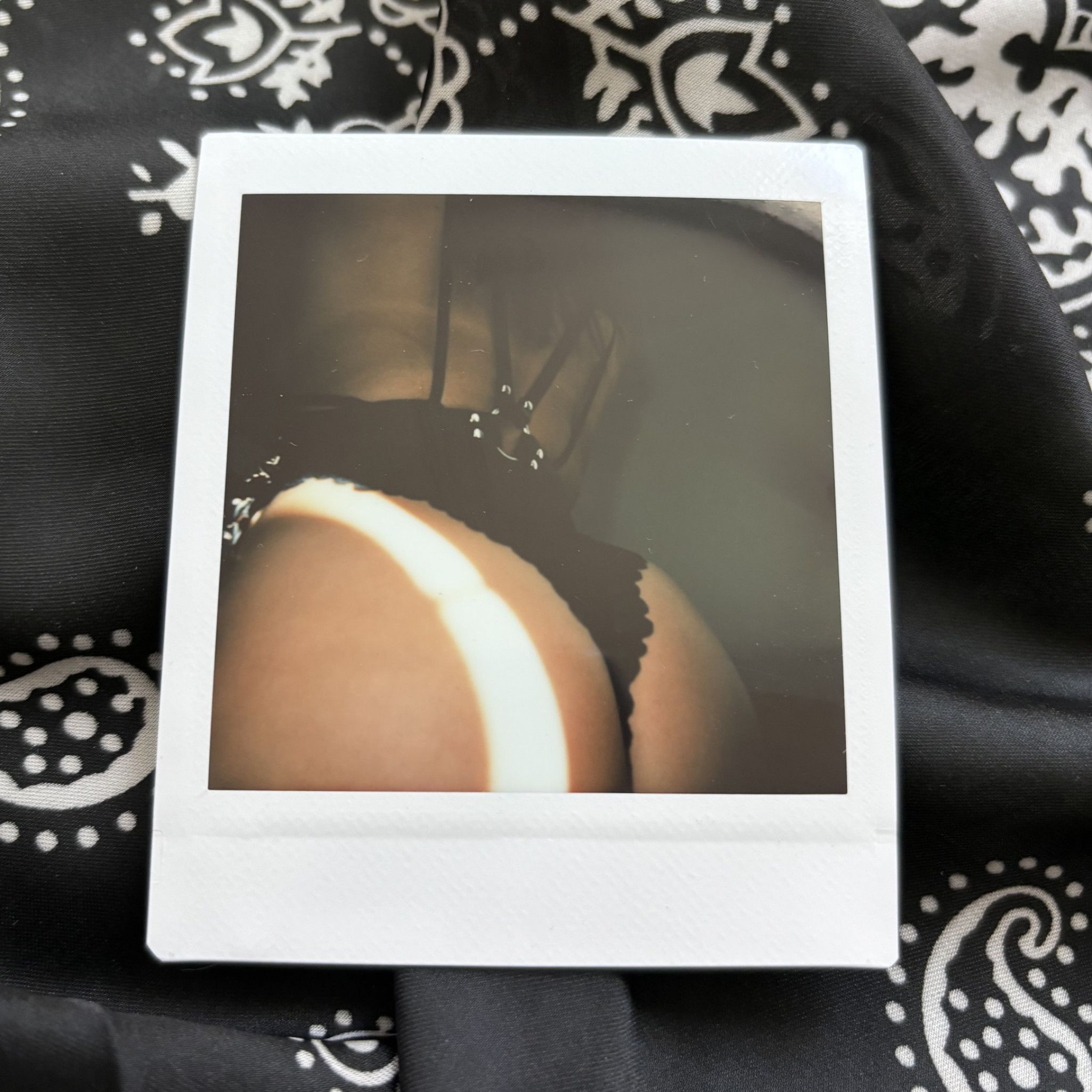 Lashed by the Sun Polaroid