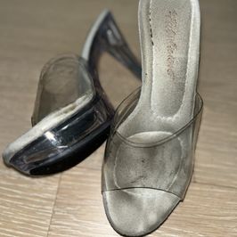 Dirty Old Pleaser Stripper Shoes: Size 7