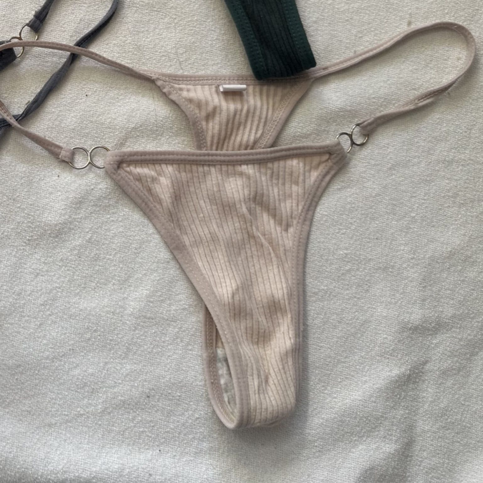 Nude thongs