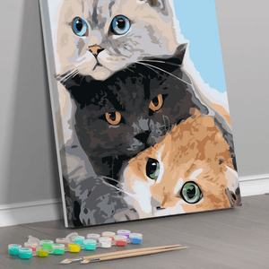 Painting with assistant