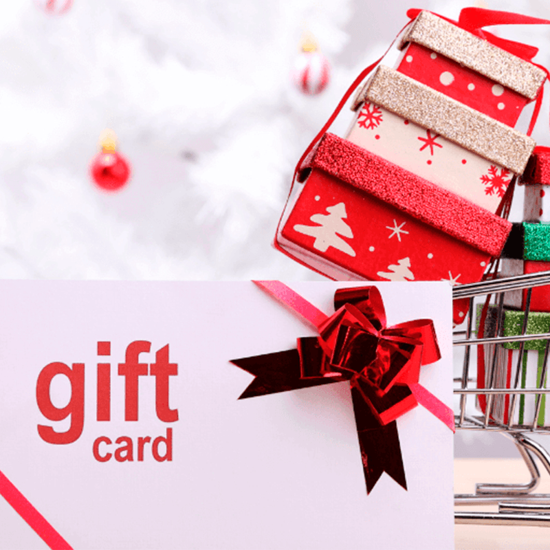 Shopping gift card