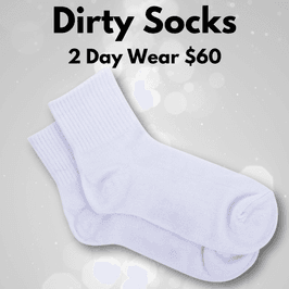 Worn socks!