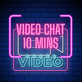 10 minutes of video chat!