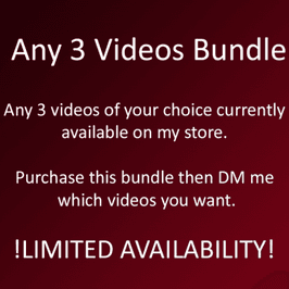 Any 3 Videos Bundle