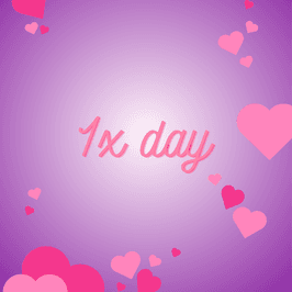 1x day