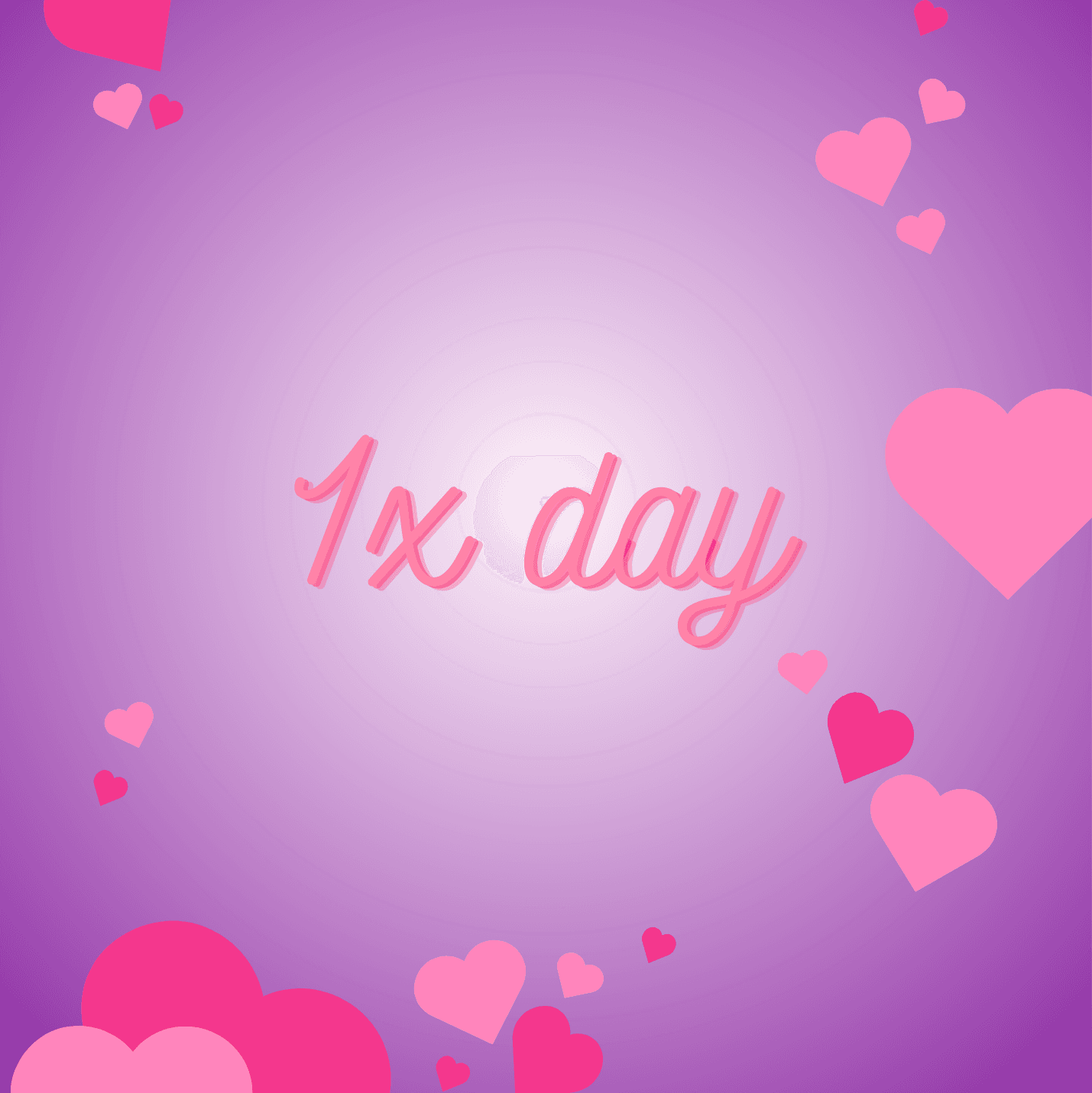 1x day