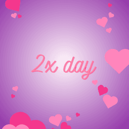 2x day