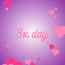 3x day