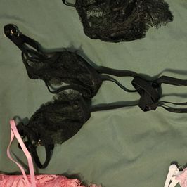 Black Lace Cutout lingerie