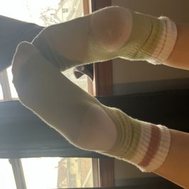 Dirty Socks Worn 24 hrs By Redhead MILF