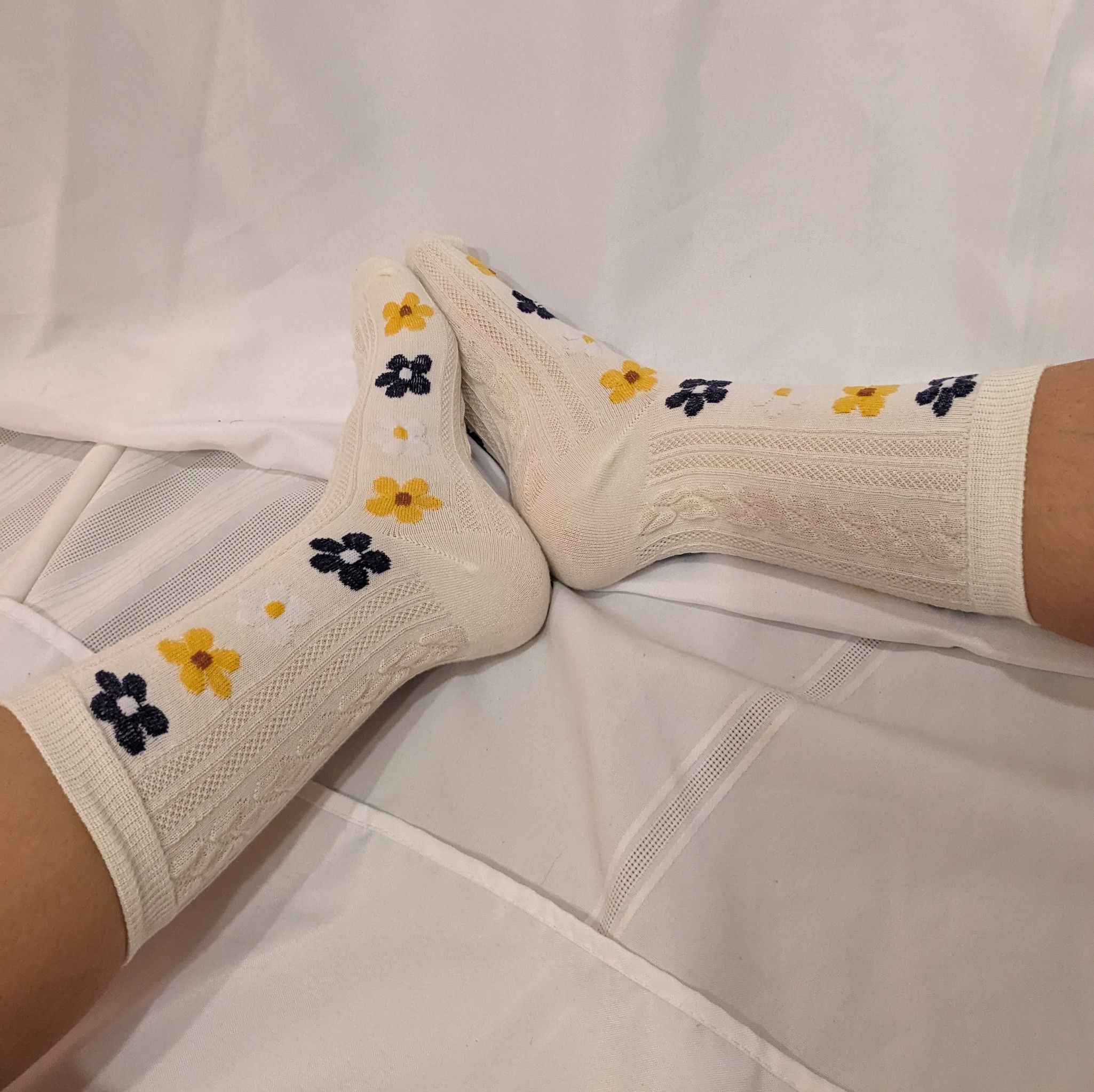 Floral socks